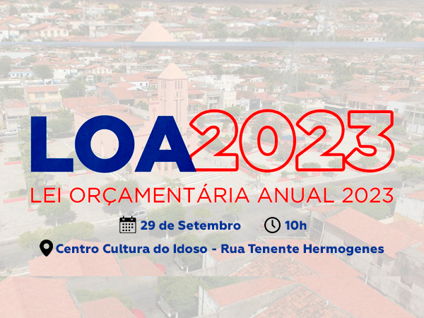 Lei Orçamentária Anual 2023 - LOA